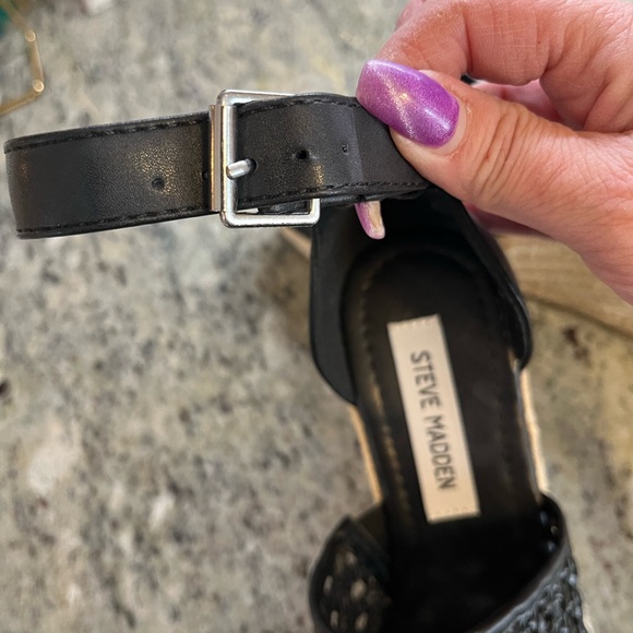 Steve Madden Shoes Steve
Madden Joni Black Espadrille size 5.5M - Picture 8 of 15